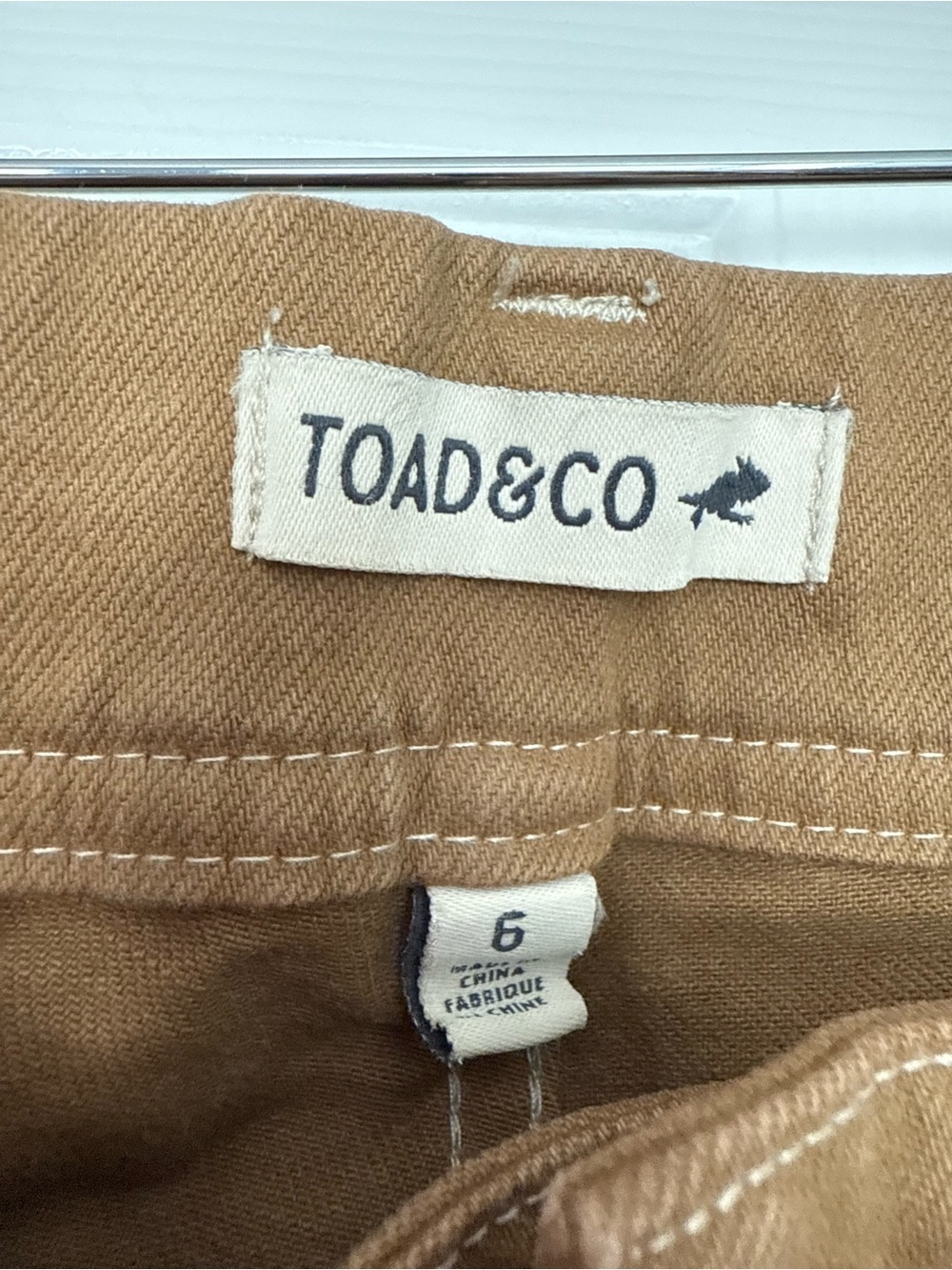 Toad and Co women’s Balsam Cutoff Jean- size 6 - Picture 7 of 8